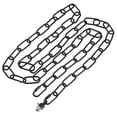 thumbnail image 1 of Uxcell 80" Long Hook Rings Connectors Pendant Light Fixture Chain Black 1 Set, 1 of 5