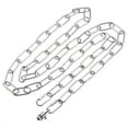 thumbnail image 1 of Uxcell 80" Long Hook Rings Connectors Pendant Light Fixture Chain Silver 1 Set, 1 of 5