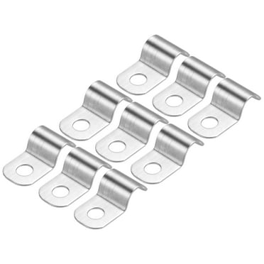 Uxcell 80 Pack Pipe Strap Fit for 1/4inch(6mm) 304 Stainless Steel Strap for Pipe Fixing