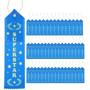 Award Ribbons, SUPER STAR Participation Ribbons Soccer Medal Ribbons Bulk Winner Recognition Ribbons 80