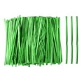 thumbnail image 1 of Uxcell 800Pcs Bag Twist Ties 4" Reusable Plastic Twist Ties Wire Cable Ties for Party Bread, Green, 1 of 6
