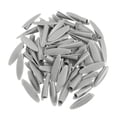 thumbnail image 1 of Uxcell 80Pack 9mm Plastic Pocket Hole Plugs Slant Hole Caps for Wood Working, Grey, 1 of 7