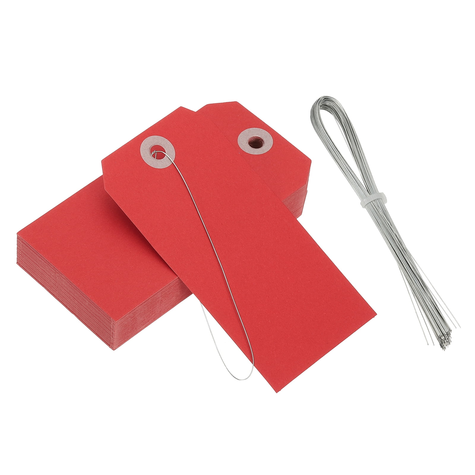 Uxcell 80Pcs Blank Manilla Shipping Tags With Wire 4 3 4 X 2 3 8 uxcell-80pcs-blank-manilla-shipping-tags-with-wire-4-3-4-x-2-3-8