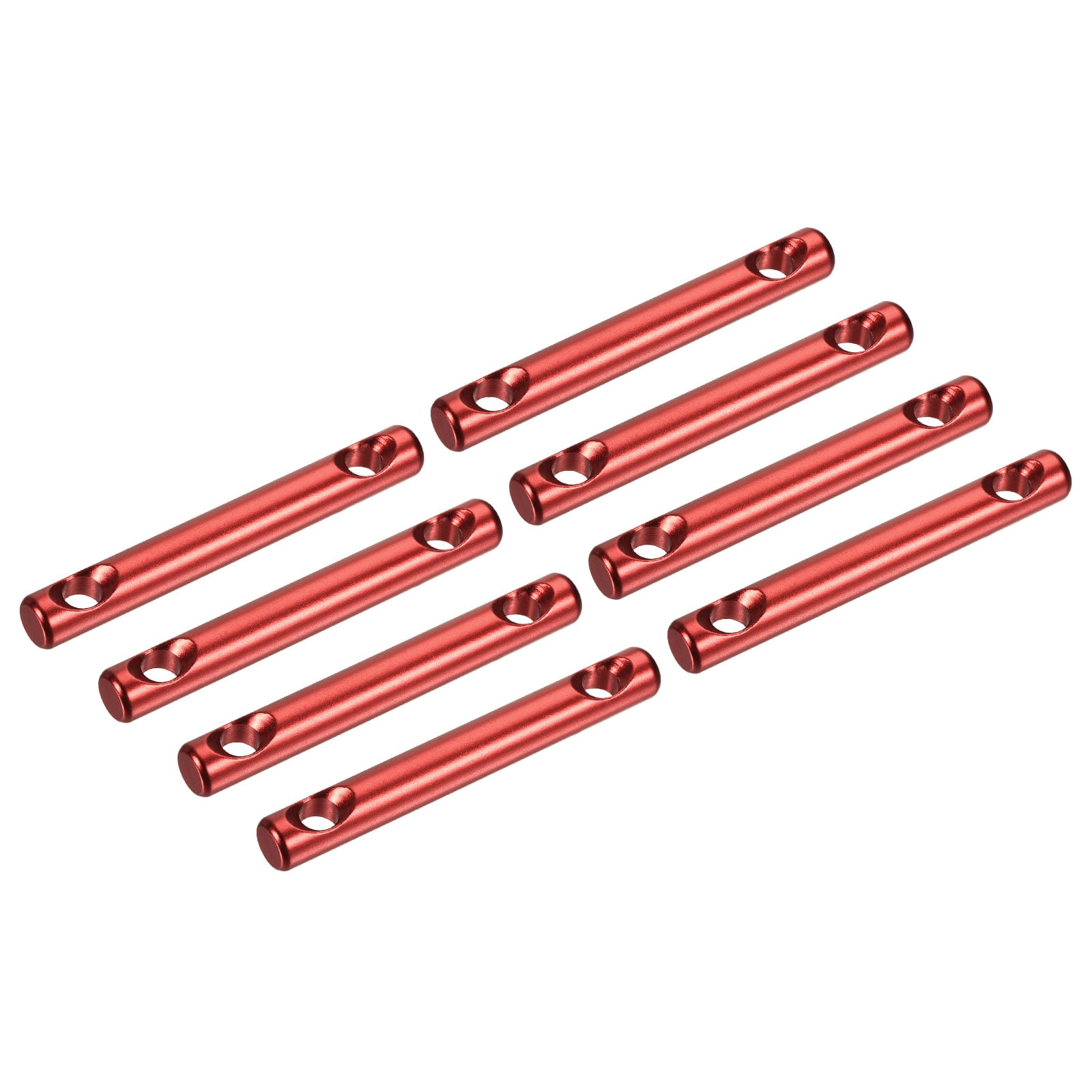 Uxcell 80mm 2 Hole Aluminum Camping Tent Rope Adjusters Cord Tensioners