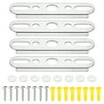 thumbnail image 1 of Uxcell 80mm 3.1 Inch Ceiling Light Plate Kit, 4 Set Pendant Light Fixture Mounting Bracket Crossbar with Screw Nuts, 1 of 5