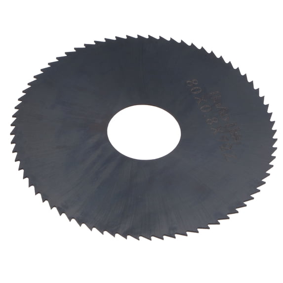 Uxcell 80mm Dia 22mm Arbor 0.8mm Thick 72 Tooth Nitriding Circular Saw Bit Cutter