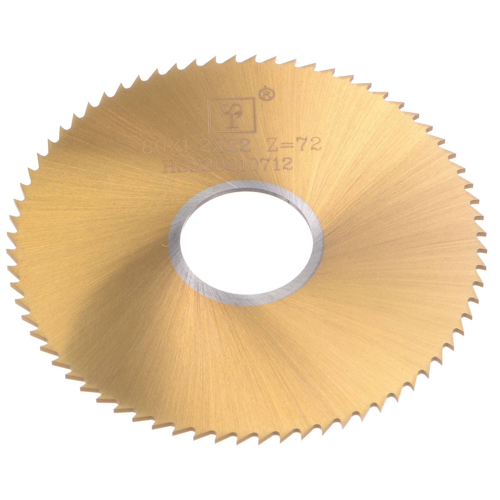 63mm M35 Cobalt HSS Circular Saw Blade – 72 Teeth, 0.8mm Thick, 16mm Arbor, Titanium Coated – Cuts Stainless Steel, Copper, Aluminum, Wood, Plywood