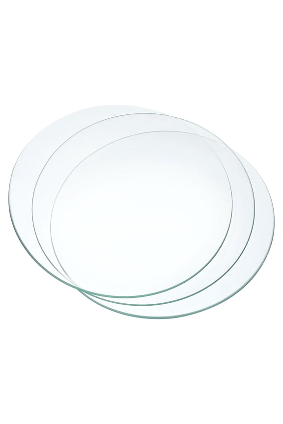 80mm Diameter Watch Glass, 3 Packs Beaker Cover Smooth Edges