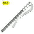 thumbnail image 1 of Uxcell 80mm Metal Slim Spring Wallet Cash Clip Bar Holder Clamp Silver 3 Count, 1 of 6