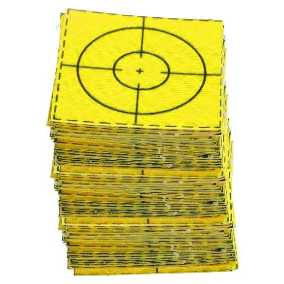 Uxcell 80pcs Survey Reflector Sheet 40x40mm Self-Adhesive Survey Target Mark Green