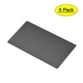 thumbnail image 1 of Uxcell 80x40x1mm Aluminum Blank Metal Card Anodized Black 5 Pack, 1 of 7