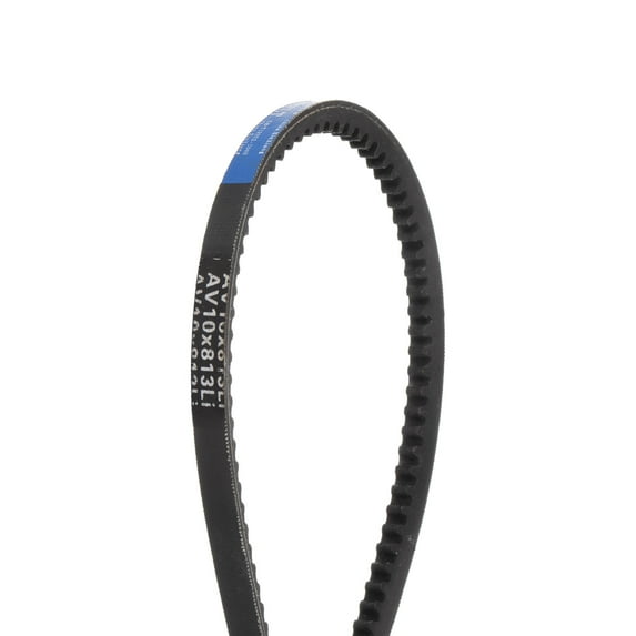 Uxcell 813mm Inner Girth 10mm Width Cogged V Belts Rubber Drive Belt for Power Transmission