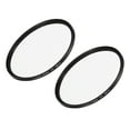 thumbnail image 1 of Uxcell 82mm Protective Lenses Filter Slim Frame Multi-Coated UV Lens Filters 2 Pack, 1 of 5