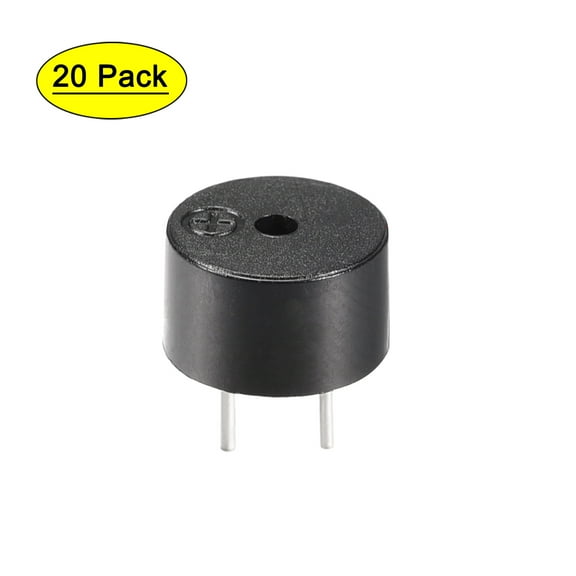 Uxcell 85dB 3V Passive Electronic Buzzer Electromagnetic Beep Tone Alarm Ringer 20 Pack