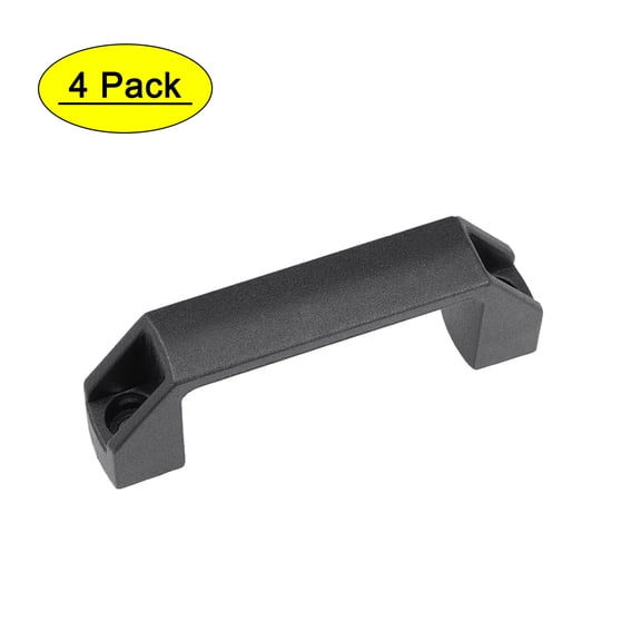 Uxcell 87mm Hole Centers Plastic Pull Handles for Luggage Mechanical Equipment 4Pack