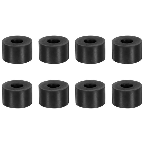 Uxcell 8Pack 1" OD x 3/8" ID x 5/8" Thickness Rubber Washers Round Rubber Spacer