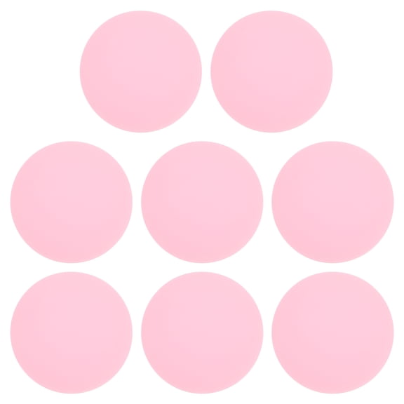 Uxcell 8Pack Door Stopper Wall Protector, 50mm/2" Pink Self Adhesive Bumper Doorknob Buffer Guard for Home Office