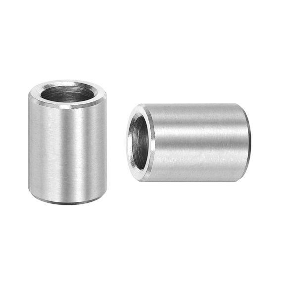 Uxcell 8Pcs 304 Stainless Steel Standoff Spacer 8x12x16mm for M8 Bolt/(IDxODxH) Column Spacer Unthreaded Standoff Screw Bright Finish for Outdoor DIY Electronics Industrial Mechanical Silver