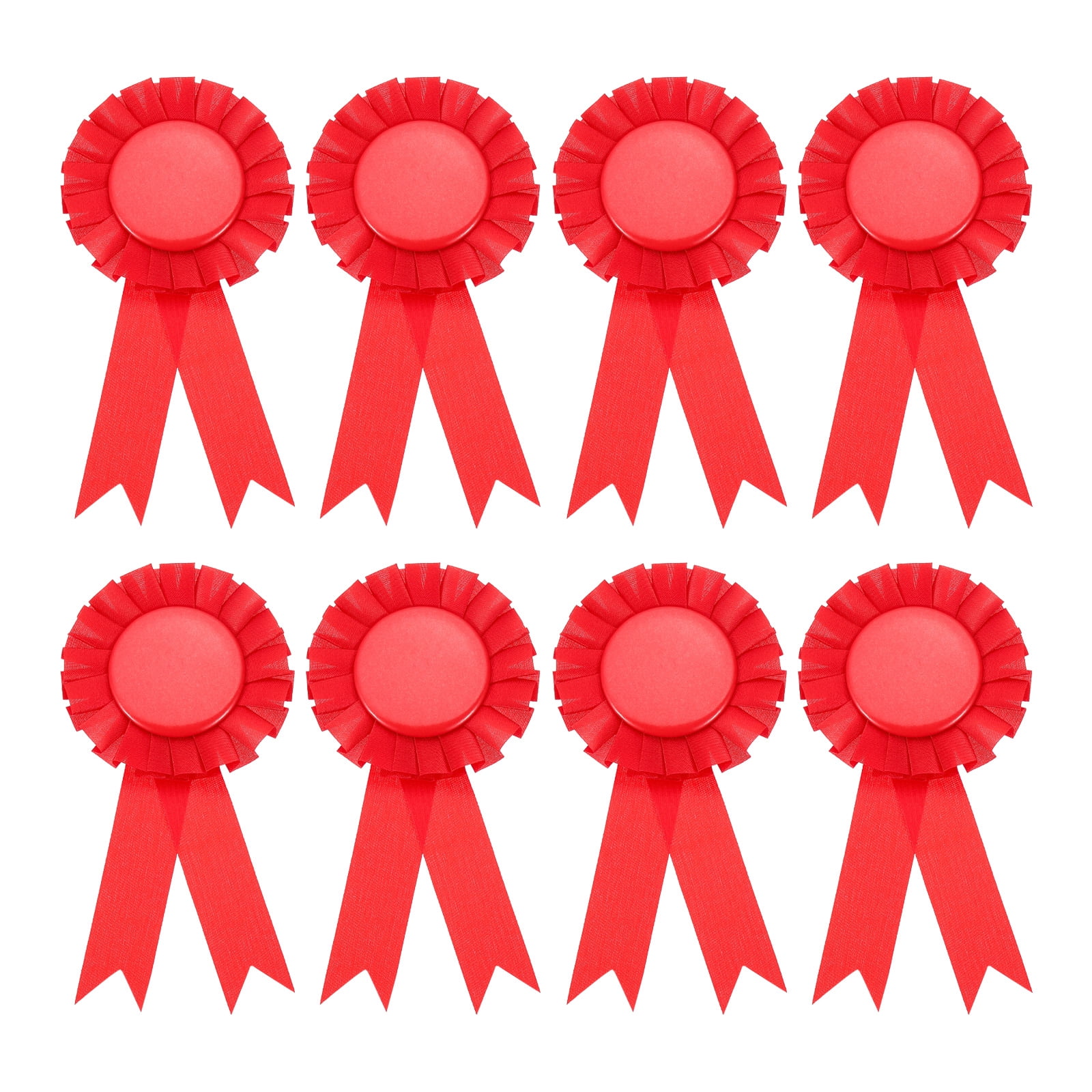 Uxcell 8Pcs Blank Award Ribbon, 6