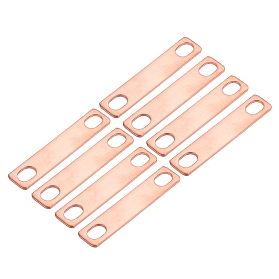 Uxcell 8 Pcs Bus Bar Connector, Pitch Row 1.8