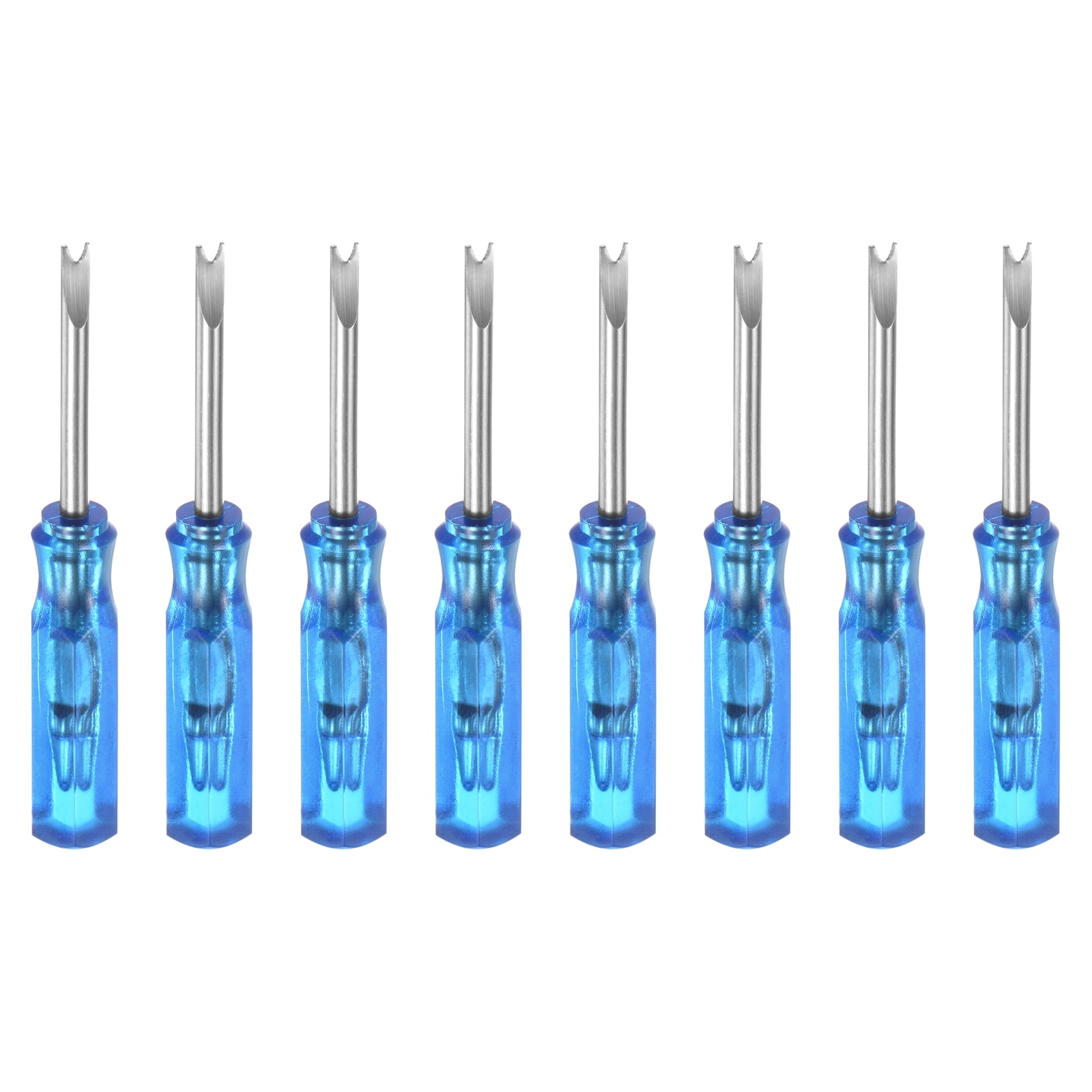 Uxcell 8Pcs Mini V-shape Screwdriver V2 Magnetic V Head 45mm