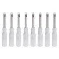 thumbnail image 1 of Uxcell 8Pcs SL3.0 Mini Slotted Screwdriver 3mm Magnetic Flat Head 45mm Length for Repairs, White, 1 of 6