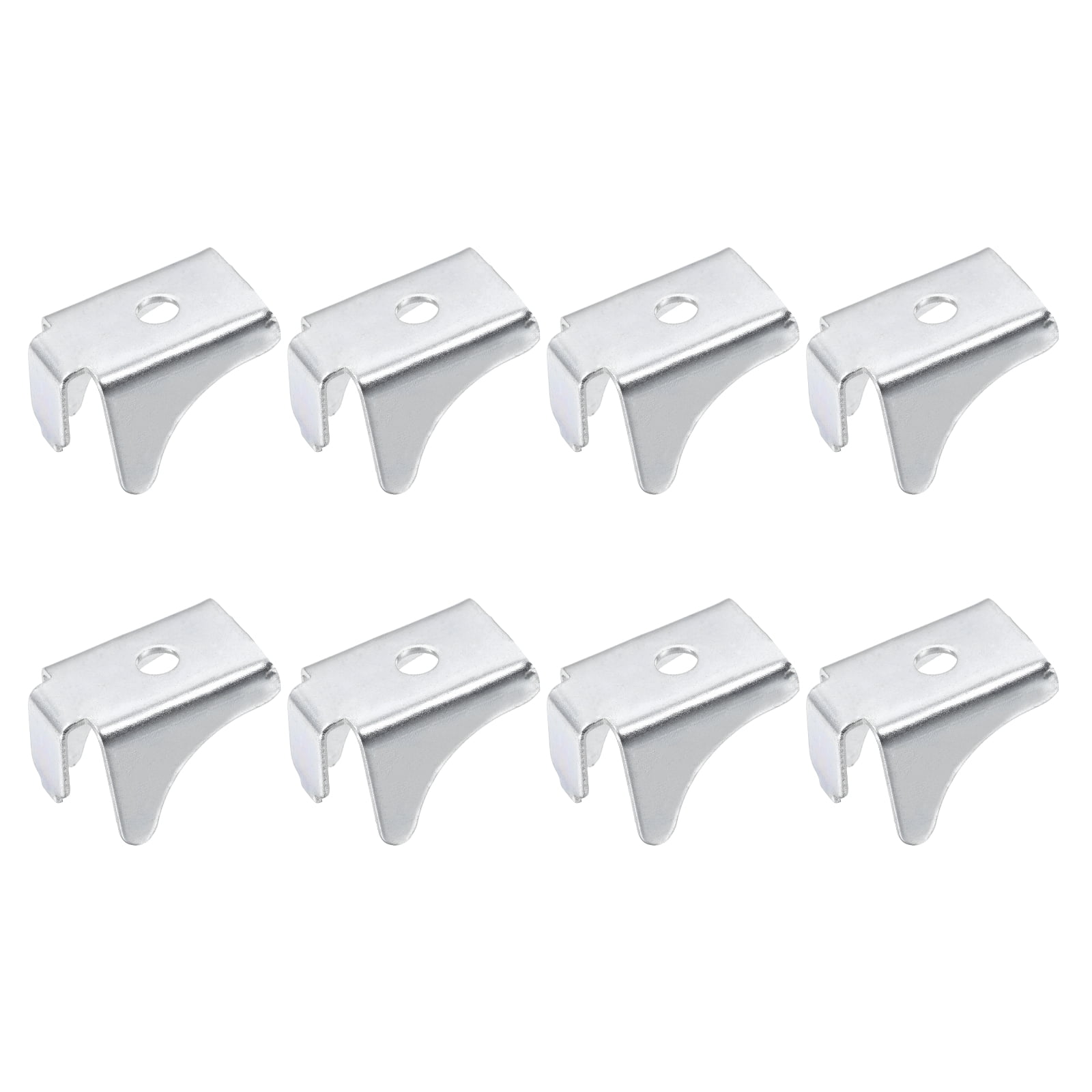 Uxcell 8Pcs Shelf Bracket Clips, 9mm Metal Adjustable Shelf Support ...