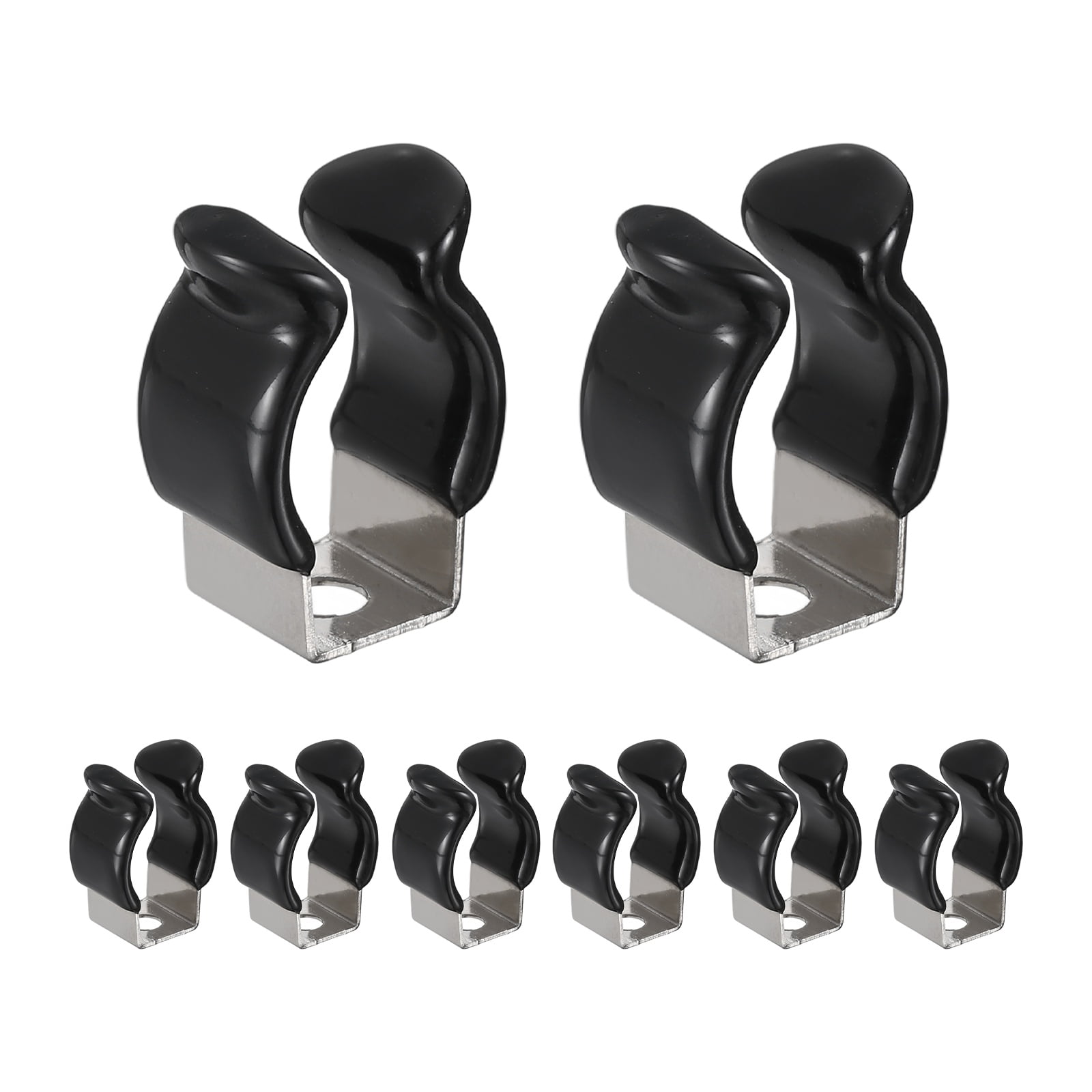 Uxcell 8Pcs T5 U Clips Holder Bracket, 304 Stainless Steel LED ...