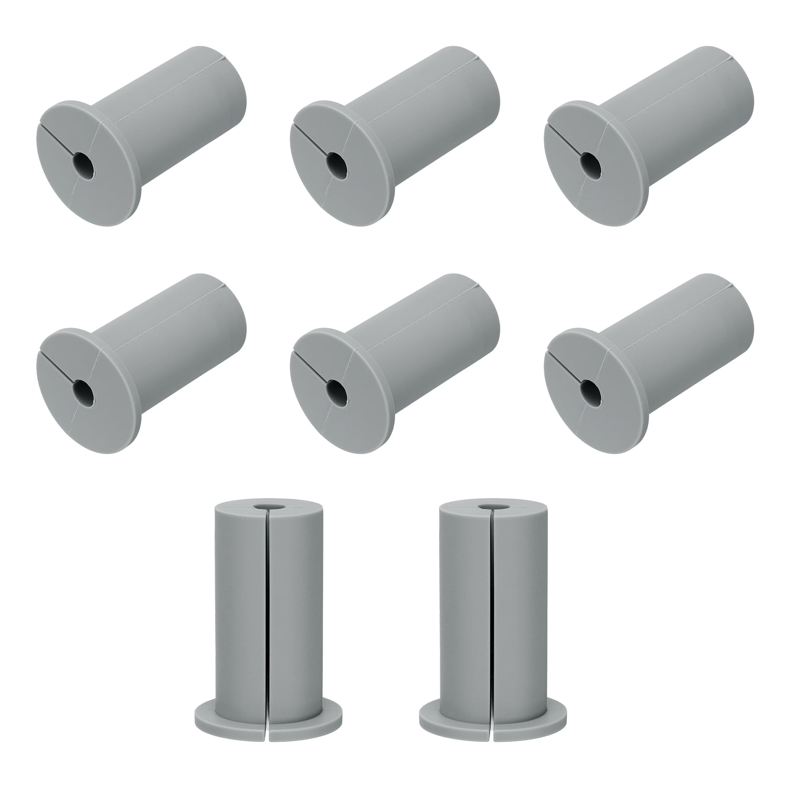 Uxcell 8Pcs Wall Grommets for Cables 1 Inch Silicone Cable Wall Bushing ...