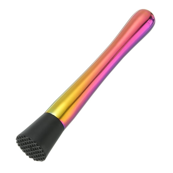 Uxcell 8inch Stainless Steel Cocktail Muddler Drink Muddler Bar Tool Colorful