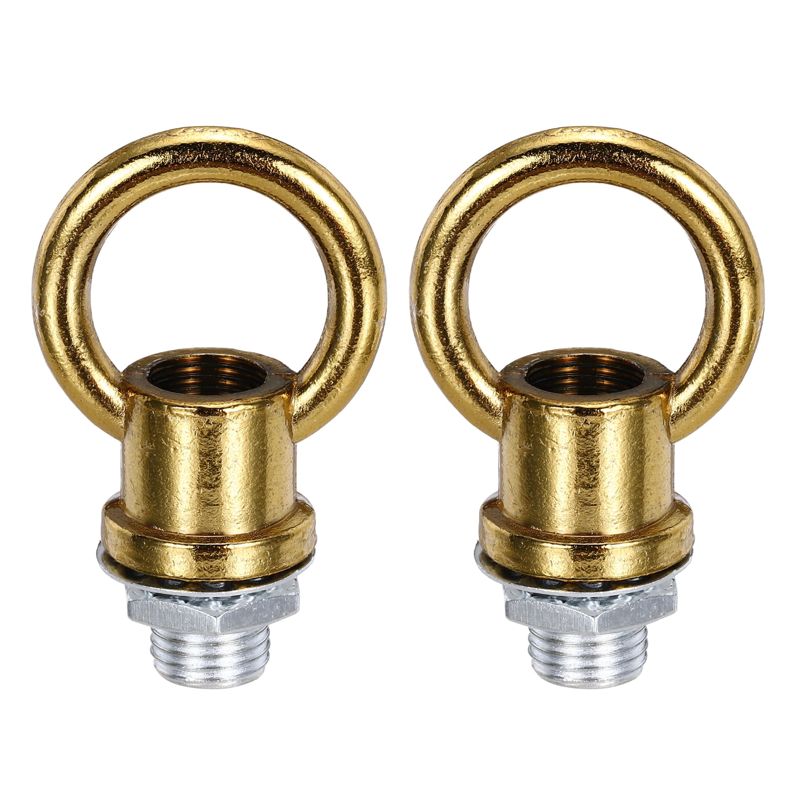 Uxcell 18Lb Load Lamp Female Loop Holder 2 Set M10 Fine Thread Lifting ...