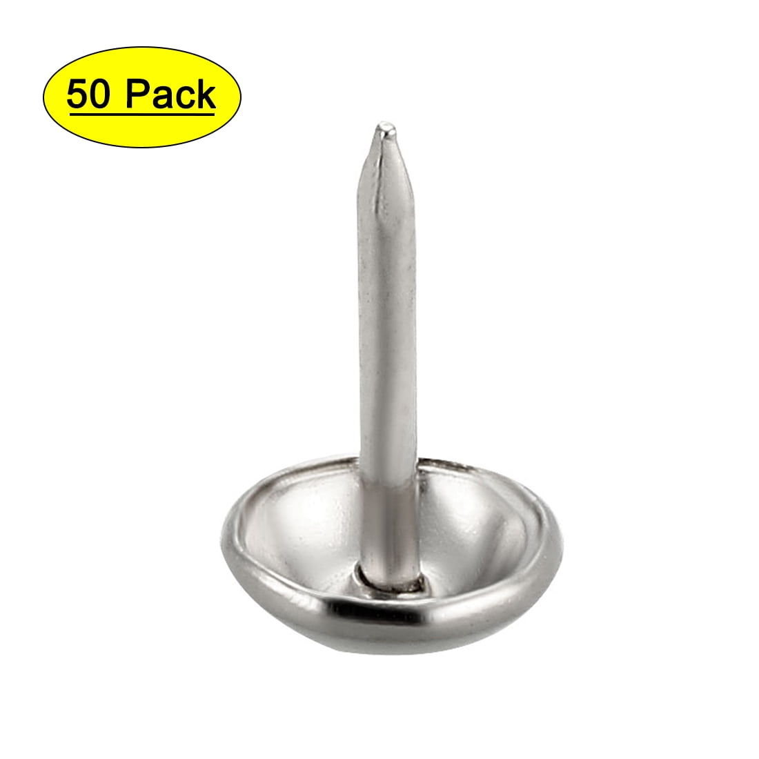 Sourcing Map 100Pcs Upholstery Thumb Tacks, 9mm X 8mm Flat Head Push - View #10