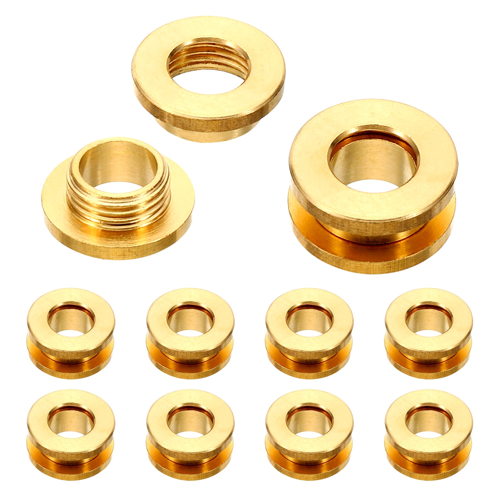 200 Sets 3.5mm Bronze Eyelets & Washers - For Leather Craft, Bags, Shoes & DIY Projects