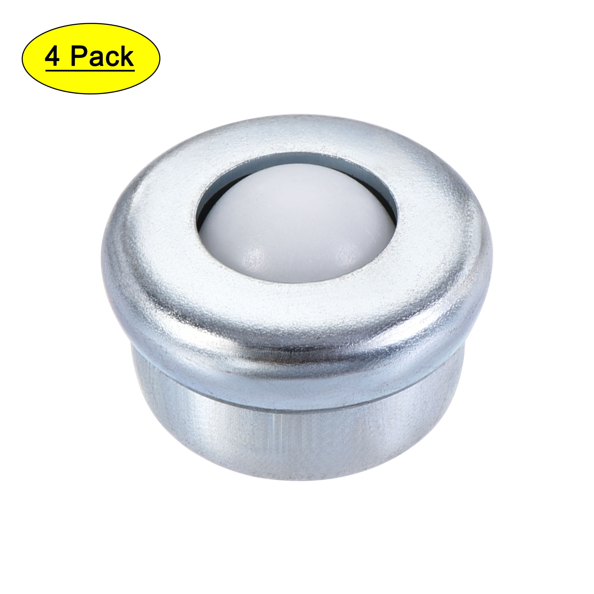 Lot De 4 Roulements à Billes Uxcell 8mm - Capacité 6.6 Lbs, En Nylon, Pour Transmission, Neufs