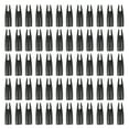 thumbnail image 1 of Uxcell 8mm Archery Arrows Nocks Plastic Glue On Arrow Nock Replacement Black 60 Pcs, 1 of 5