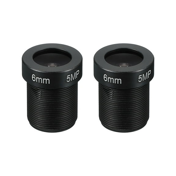 Uxcell 8mm CCTV Camera Lens, F2.0 FPV Security Camera Lens 1080P Super Clear 2 Pack