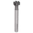thumbnail image 1 of Uxcell 8mm Depth 20mm Cutting Dia 12mm Shank Carbide Tip 6 Flutes T-Slot Milling Cutter, 1 of 5