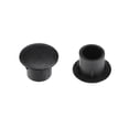 thumbnail image 1 of Uxcell 8mm Dia Black Plastic Locking Hole Plug Button Top Flush Type Screw Cap Cover 100 Pack, 1 of 4