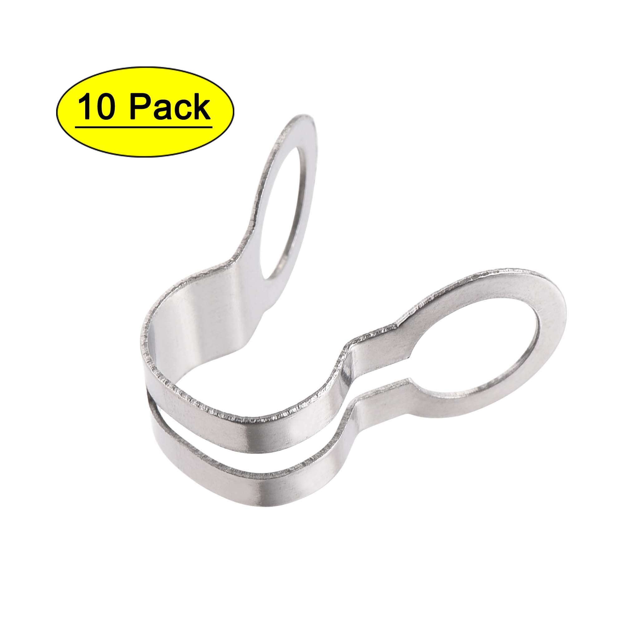 SUNNYCLUE 1 Doos 2 Stuks 925 Sterling Zilver Poort Ringen Hart Veer Sluiting Liefde Harten Vormige Armbanden Ketting Sluitingen Verbinders Karabijnhaak Snap Clip Ring voor Sieraden Maken DIY Ambachten
