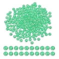 thumbnail image 1 of Uxcell 8mm Fishing Beads, 200 Pcs Acrylic Holographic Beads Round Fishing Bait Eggs Rig Bead Tackle Lures Accessory for Fishing Rigs Baits Lures, Dark Green, 1 of 5