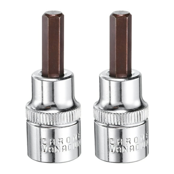 Uxcell 8mm Hex Bit Socket 3/8" Drive Extension Bit Ratchet Wrench Accessories