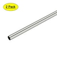 thumbnail image 1 of Uxcell 8mm OD 0.5mm Wall Thickness 250mm Length 304 Stainless Steel Tube 2 Pack, 1 of 6