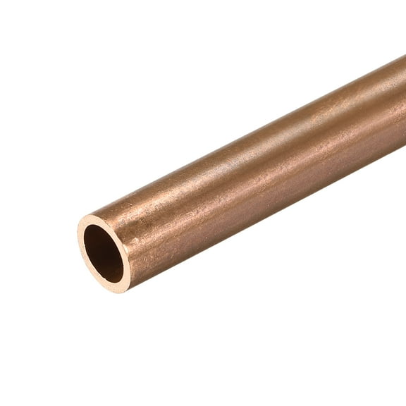 Uxcell 8mm OD 1mm Wall Thickness 300mm Length Copper Round Tube