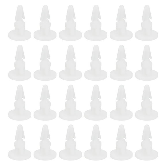 Uxcell 8mm PCB Spacer, 100Pack Round Head PCB Insulated Board Motherboard Standoffs Foot Support, White