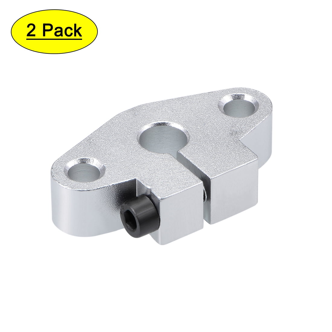 Uxcell 8mm Shaft Support SHF8 Flange Mount Linear Motion Slide Rail Guide Blocks for CNC 3D