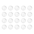 thumbnail image 1 of Uxcell 8mm Solid Round Clear Glass Ball Boiling Stones Soda Lime Glass Beads 100 Pack, 1 of 3