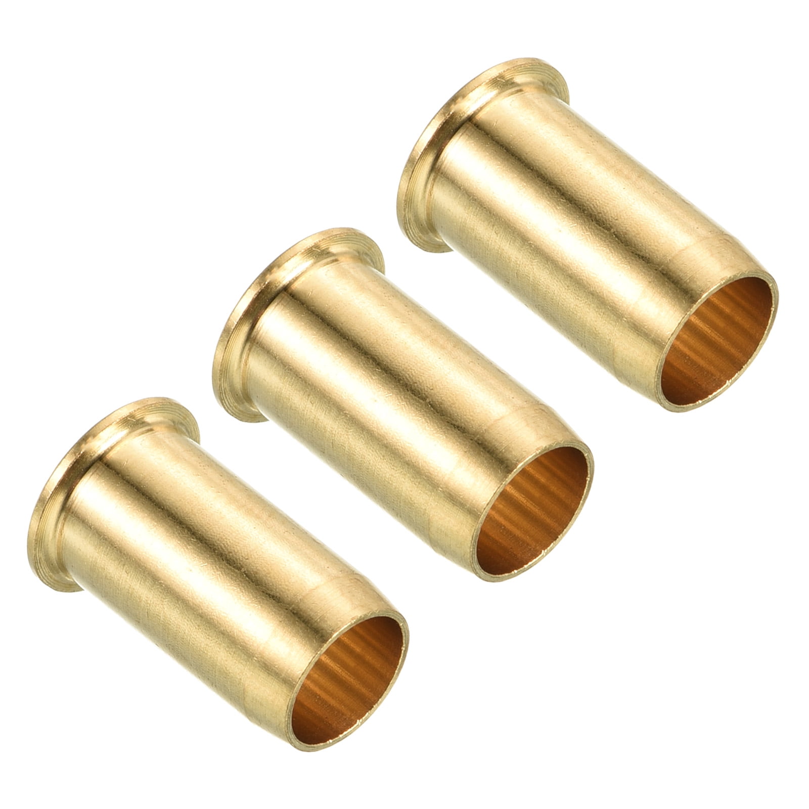 Uxcell 8mm Tube Brass Compression Fittings, 2 Pack Insert