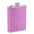 thumbnail image 1 of Uxcell 8oz 230ml Stainless Steel Hip Flask for Camping Hiking Outdoor Activity, Bling Purple, 1 of 6