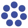 thumbnail image 1 of Uxcell 8pcs 5.5 Inch Round Adhesive Backed Felt for Household Applications, Blue, 1 of 5