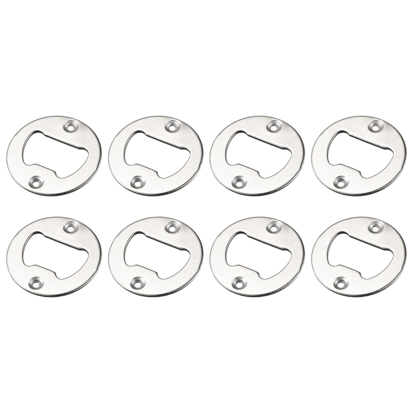 Uxcell 8pcs Bottle Opener Inserts Kits, Convex Beer Bottle Opener
